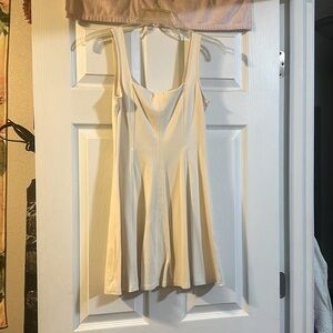 H&M size small white dainty dress